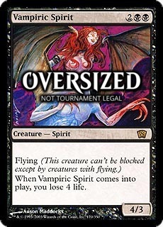 Vampiric Spirit (Oversized) Card Front