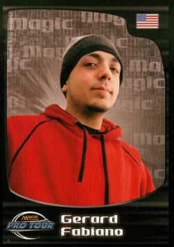 Gerard Fabiano Card Front