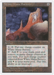White Mana Battery 357