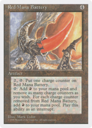 Red Mana Battery 343