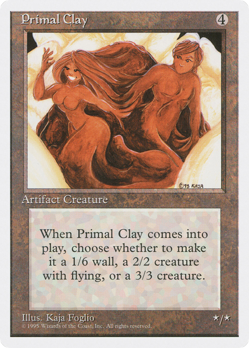 Primal Clay Card Front