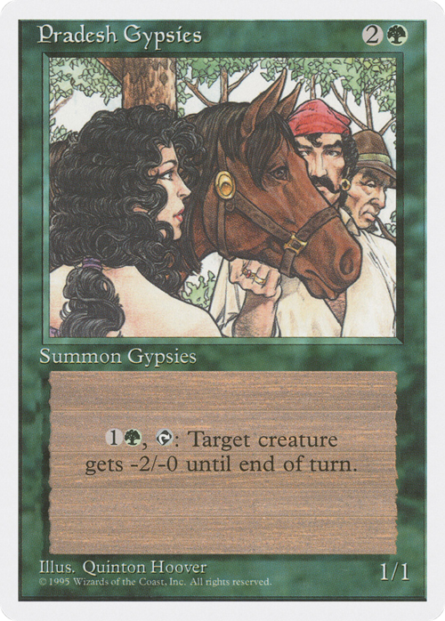 Pradesh Gypsies Card Front