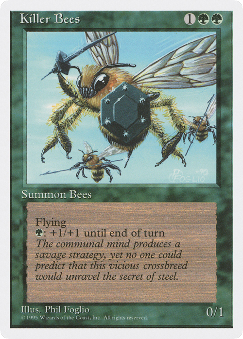 Killer Bees Card Front