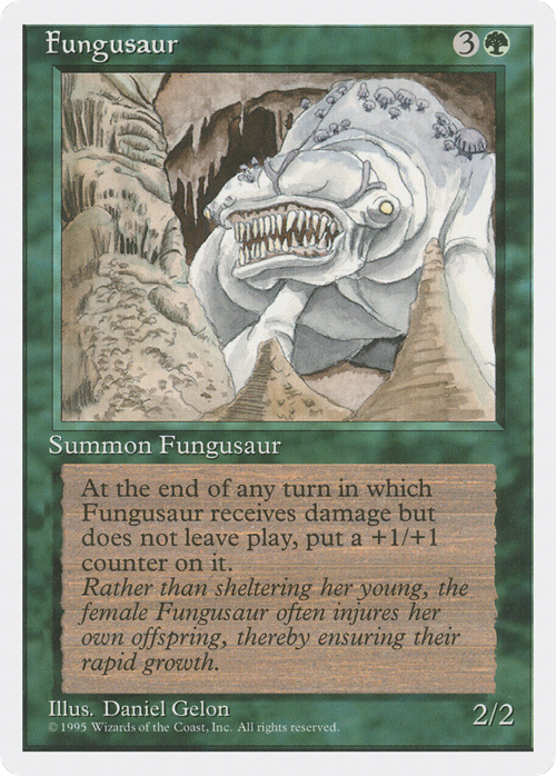 Fungusaur Card Front