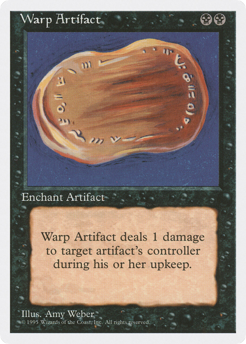 Warp Artifact Card Front
