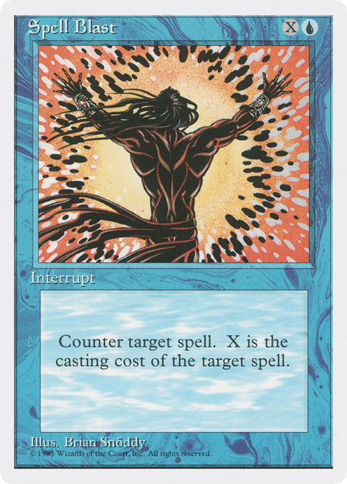 Spell Blast Card Front