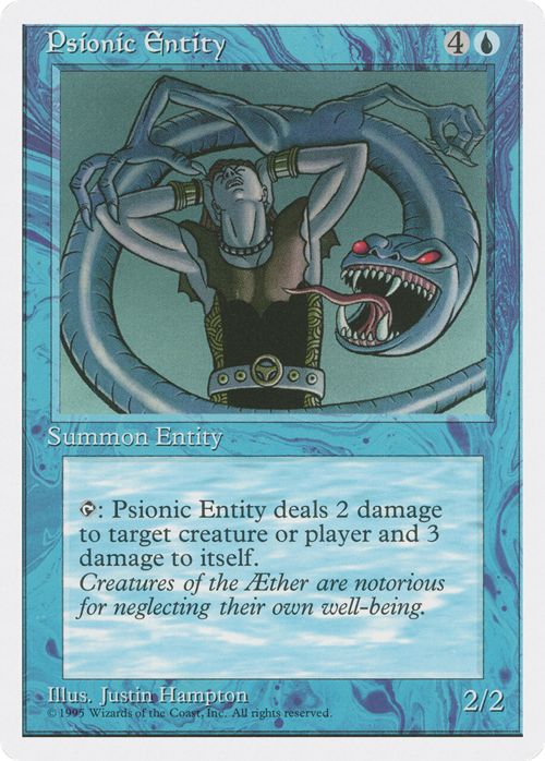 Psionic Entity Card Front