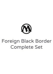 Foreign Black Border Complete Set