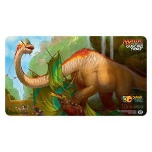 Grand Prix Sydney 2018 "Thrashing Brontodon" Playmat