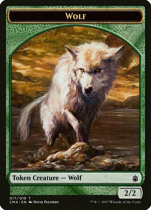 Wolf Card Front