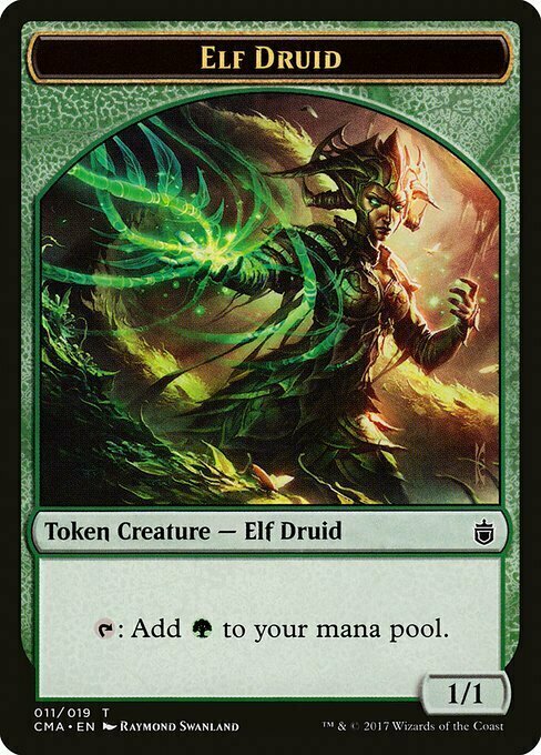 Elf Druid Card Front