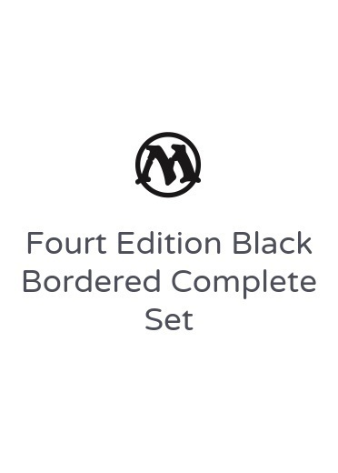 Fourt Edition Black Bordered Complete Set
