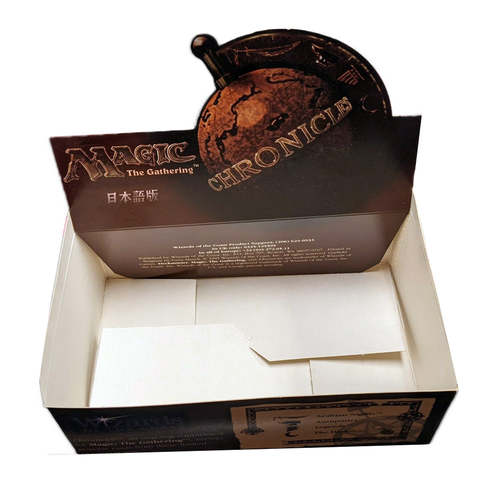 Chronicles Japanese Empty Booster Box