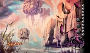 Rise of the Eldrazi: Swamp (Version 2) Playmat