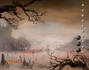 Shadowmoor: "Swamp (Version 4)" Playmat