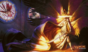 Worldwake: "Admonition Angel" Playmat