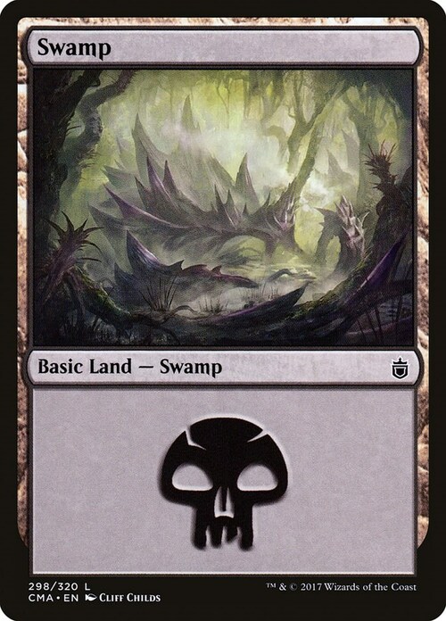 Swamp Card Front