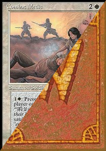 Combat Medic Card Front