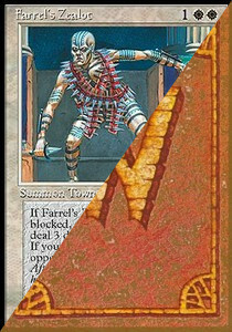 Farrel's Zealot Card Front