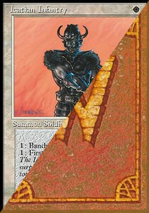 Icatian Infantry Card Front