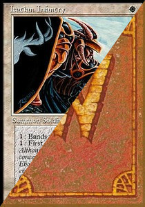 Icatian Infantry Card Front