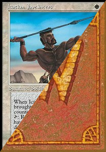 Icatian Javelineers Card Front