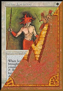 Giavellottieri di Icatia Card Front