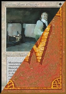 Icatian Moneychanger Card Front