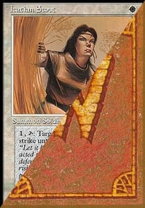 Icatian Scout Card Front