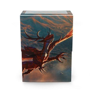 Dragon Shield "Logi" Crimson Deck Box