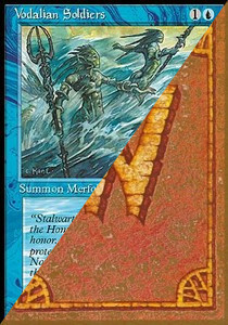 Soldati di Vodalia Card Front