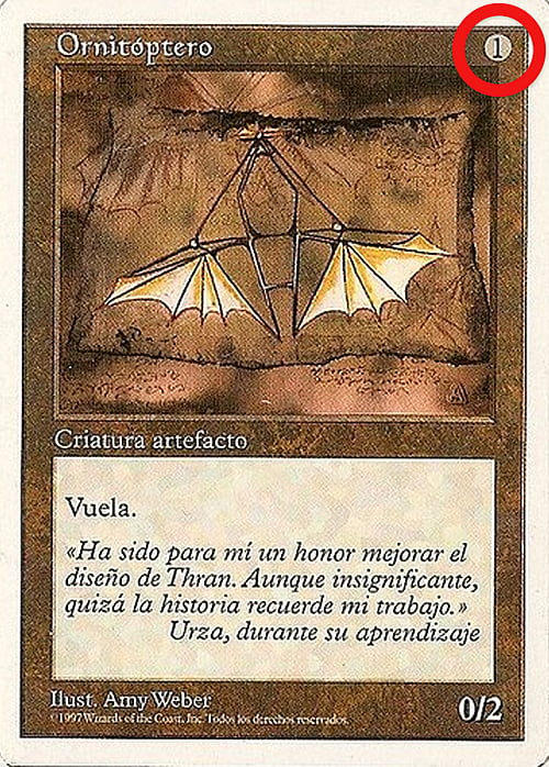 Ornitottero Card Front