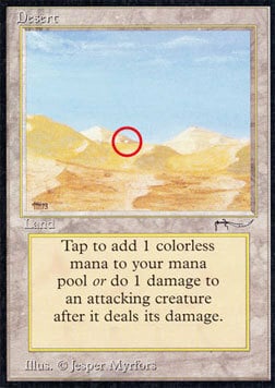 Desert Card Front