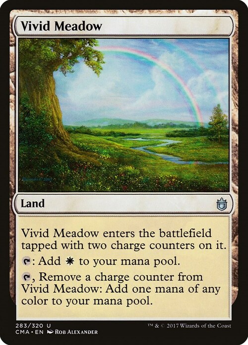 Vivid Meadow Card Front