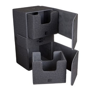 Blackfire Convertible Premium Deck Box Dual 200+ (Black)