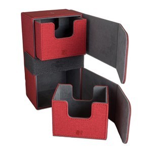 Blackfire Convertible Premium Deck Box Dual 200+ (Red)