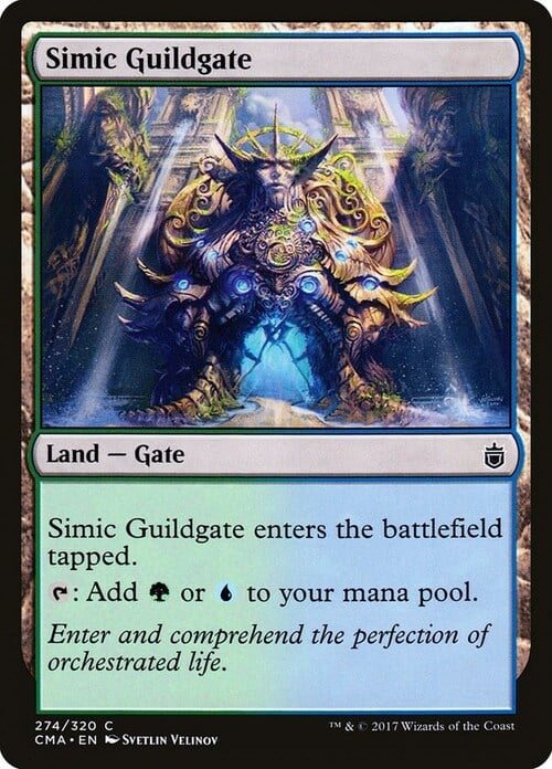 Simic Guildgate Card Front