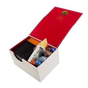 Dex Protection Creation Line Medium Deck Box (White)