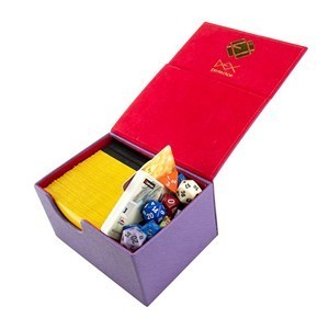 Dex Protection Creation Line Medium Deck Box (Purple)