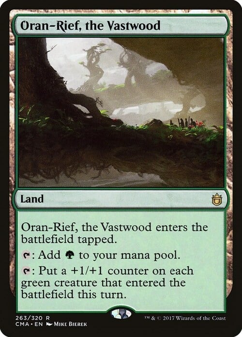 Oran-Rief, the Vastwood Card Front