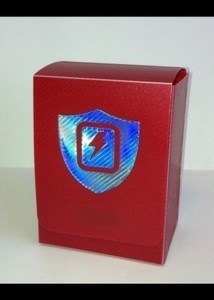 Max Protection: Deck Armor Deck Box (Metallic Red)