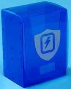 Max Protection: Deck Armor Deck Box (clear Blue)