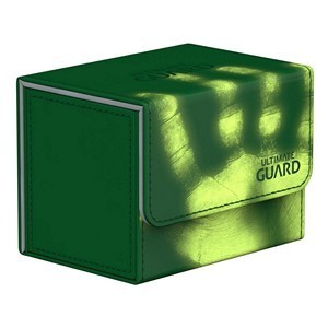 Ultimate Guard SideWinder ChromiaSkin Deck Case 80+ (Green)