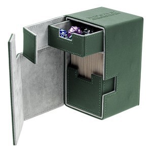 Ultimate Guard Flip'n'Tray Deck Case 80+ (Green)