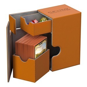 Ultimate Guard Flip'n'Tray Deck Case 80+ (Orange)