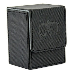 Ultimate Guard XenoSkin Flip Deck Case 80+ (Black)