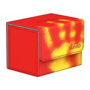 Ultimate Guard SideWinder ChromiaSkin Deck Case 80+ (Red)