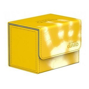 Ultimate Guard SideWinder ChromiaSkin Deck Case 80+ (Yellow)