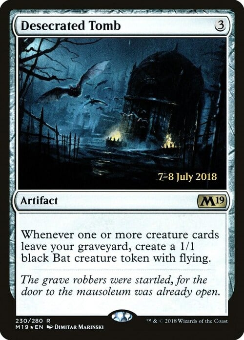 Desecrated Tomb Card Front