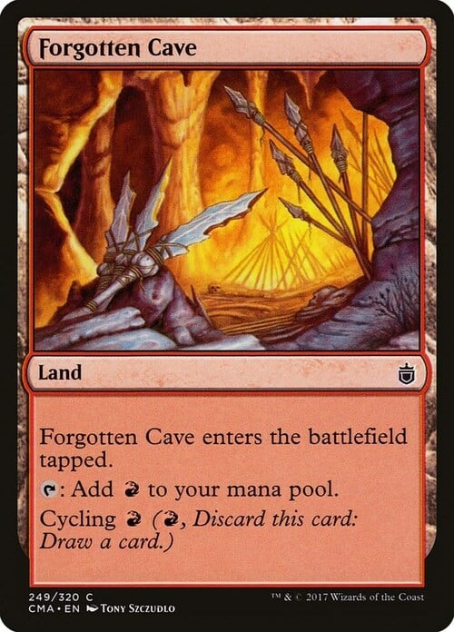 Forgotten Cave Card Front